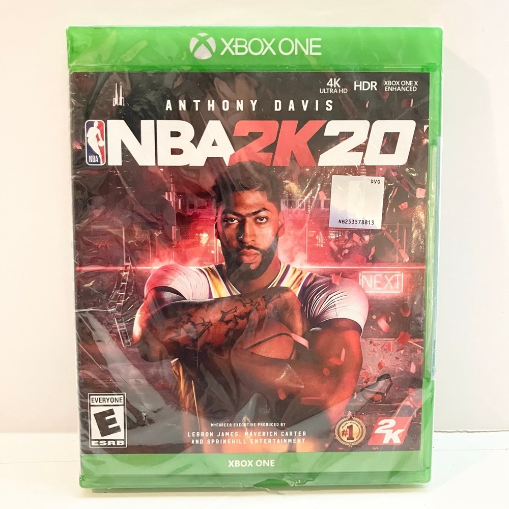 XBOX ONE NBA 2K20 Anthony Davis Factory-Sealed Basketball Simulation Game